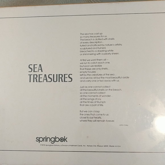 Vintage Sea Treasures Puzzle - Picture 4 of 5